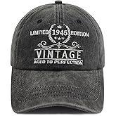 Xpayzere Limited Edition 1940 1941 1942 1943 1944 1945 1946 1947 1948 1949 Hat for Men Women, Funny Birthday Baseball Cap