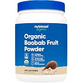 Nutricost Organic Baobab Fruit Powder Unflavored (1 LB) Vegan, Gluten Free | Non-GMO