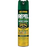 Repel Sportsmen Formula Mosquito &amp; Insect Repellent 8.125 Oz, 25% DEET | Repels Mosquitoes, Ticks, Gnats, Biting Flies, Chiggers &amp; Fleas, Long-Lasting Protection, Non-Greasy Bug Spray