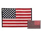 USA American Flag Stars and Stripes Jacquard Golf Towel 16" x 24"