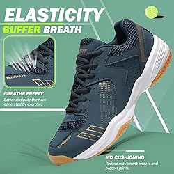 ASHION Pickleball Shoes for Men Tennis Racquetball