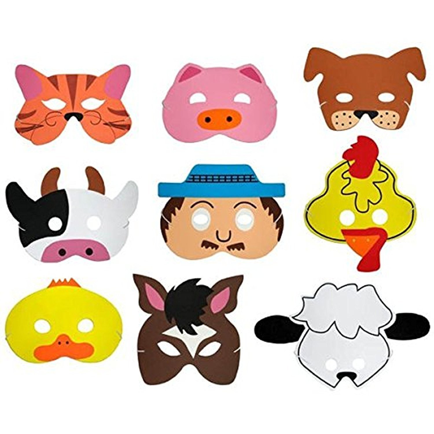 Teaching Resource Sack - Old Macdonalds Farm Song Play Mask Set