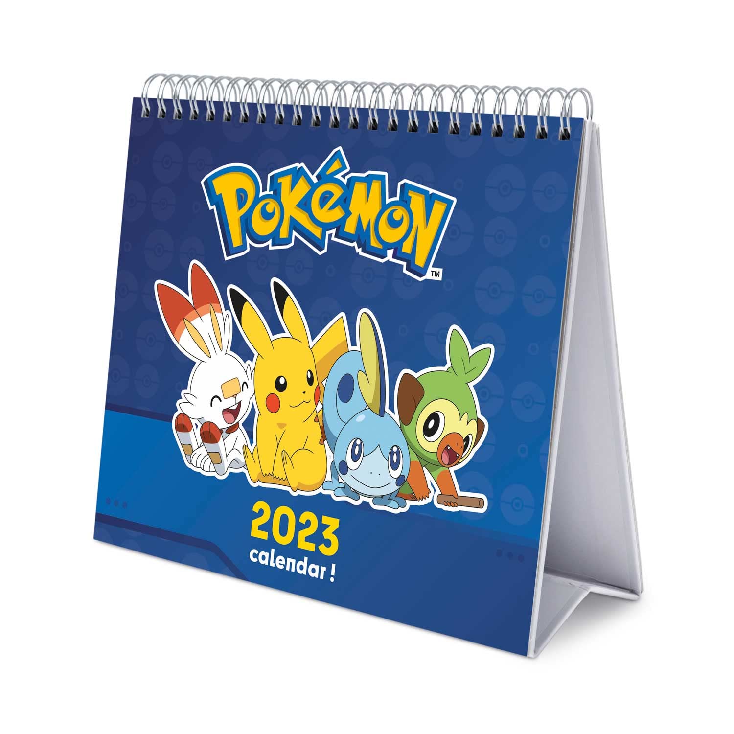 Grupo Erik Pokemon Calendar 2023 - Desktop Calendar 2023-7 x 8 inches / 18 x 20 cm - Pokemon Desk Calendar 2023-12 Month 2023 Planner - Pokemon Gifts