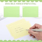 Thboxes 360 Pcs A6 Ruled Index Cards with Metal Binder Ring Double-Sided view 4