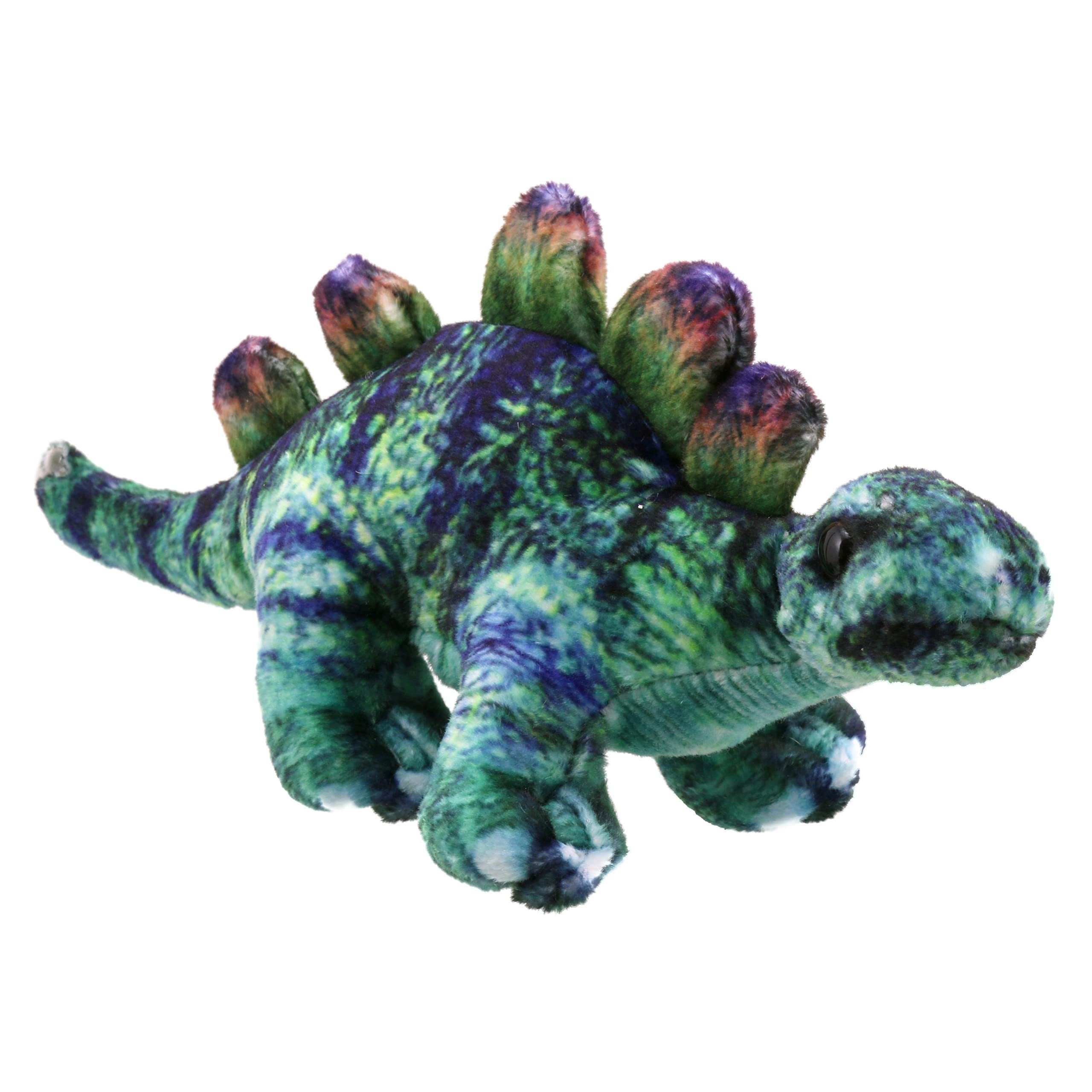 The Puppet Company - Dinosaur Finger Puppets - Stegosaurus (Green) PC002239