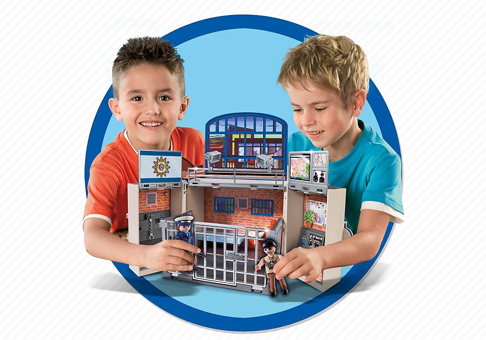 PLAYMOBIL My Secret Police Station Play Box Playset Review