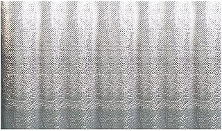 QUUY Solarplane Solarfolie Solar Poolabdeckung Solarabdeckplane Wärmeplane Bubble Poolheizung Abdeckung Für Easy Set Und Rahmen Pools, Silber, 200 x 400 cm