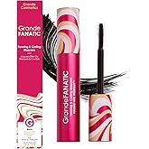 Grande Cosmetics GrandeFANATIC Fanning & Curling Mascara with Conditioning Peptides - for Longer-Looking, Lifted Lashes - Black (0.37 oz)