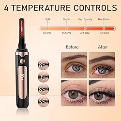 DGSHRHD Heated Eyelash Curlers,USB Rechargeable