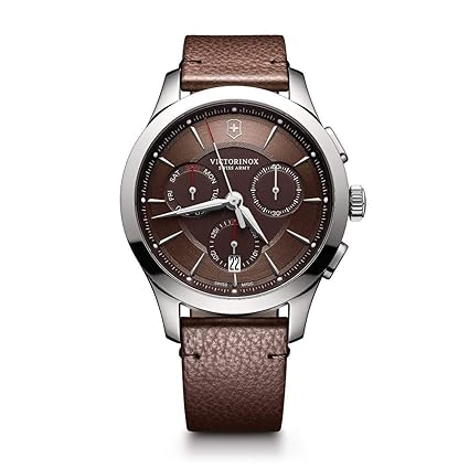 Victorinox Swiss Army Analogue Brown Dial Mens Watch