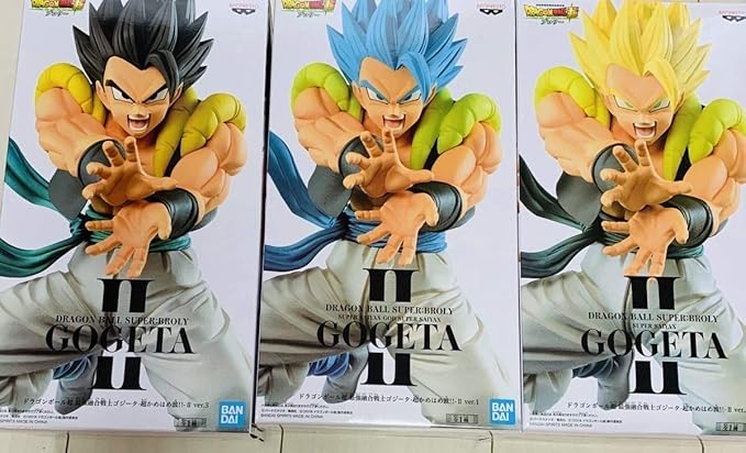Amazon ドラゴンボール超 最強融合戦士ゴジータ 超かめはめ波 フィギュア 3種セット フィギュア ドール 通販