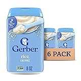 Gerber Baby Cereal 1st Foods, Rice, 8 Ounce