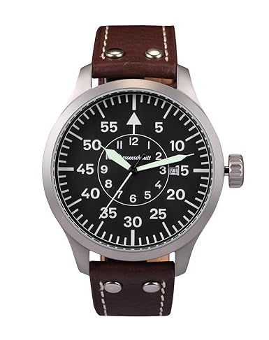 Messerschmitt me-47 X L – Uhr für Männer, Lederband