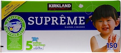 kirkland diapers size 5