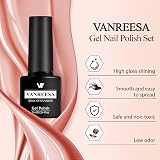 VANREESA Gel Nail Polish Kit with 36W UV Lamp, 18 Colours Soak Off Gels view 6
