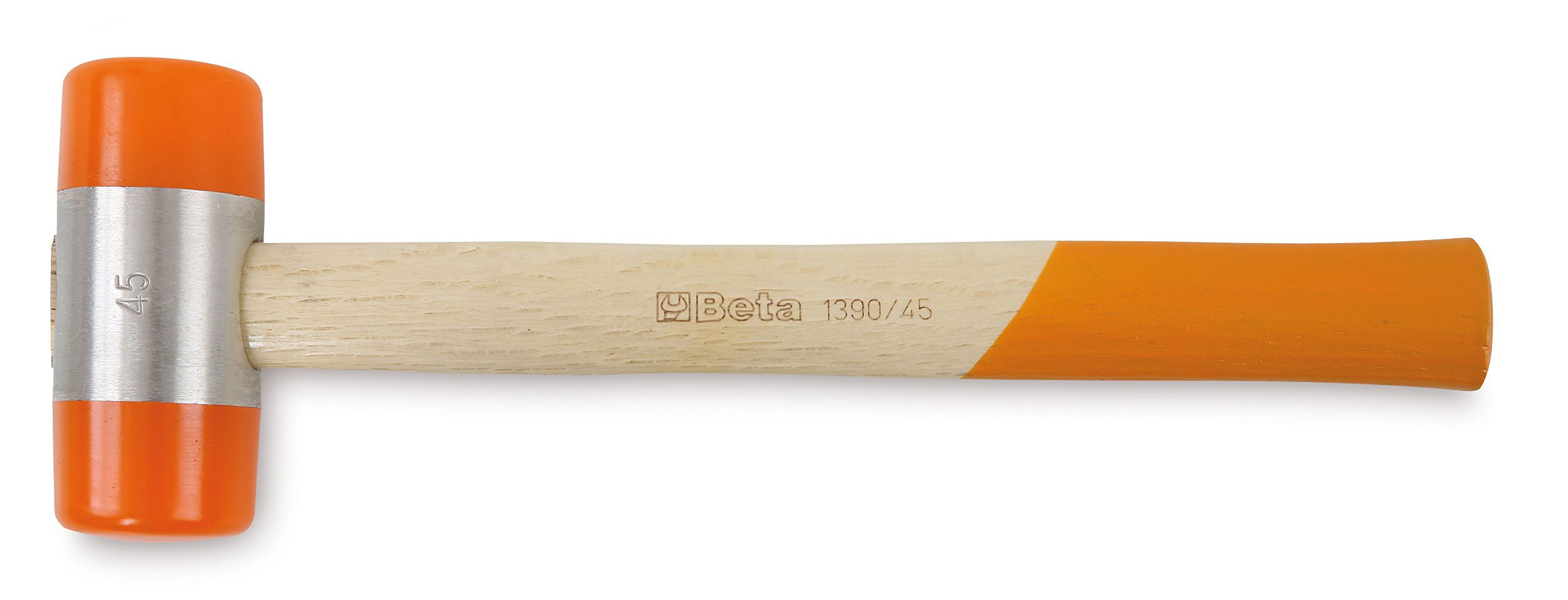 Beta 13900022 Model 1390 22 Soft Plastic Face Hammers, Wooden Shafts, 22mm