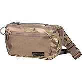 Eberlestock Bando Bag - Tactical Men's Fanny Pack w/Adjustable Waist Belt, Zippered Pockets, Compact Lightweight Belt Bag