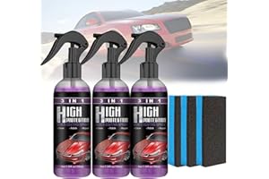 PIPLYKI Newbeeoo 3 in 1 Car Coating Spray, Multi Functional Coating Renewal Agent, 3.38oz Car Scratch Repair Nano Spray, 3 in 1 High Protection Quick Car Coating Spray, Car Ceramic Coating Spray (1 PCS)