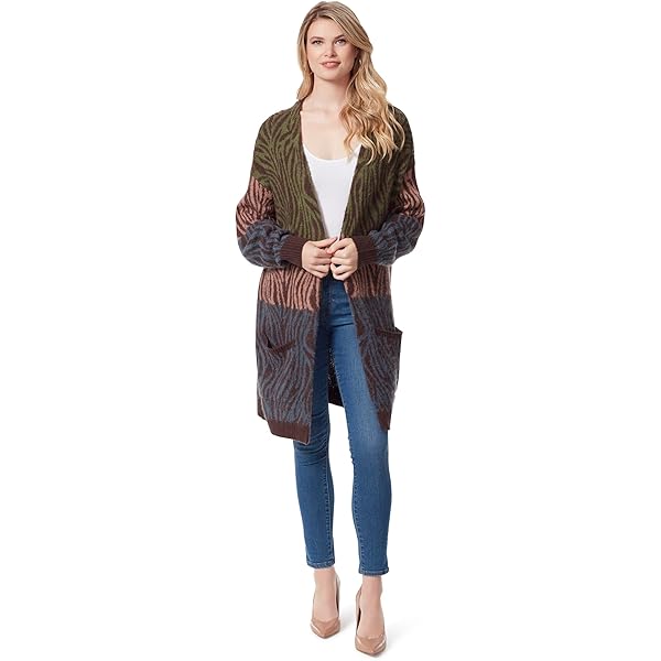 Jessica Simpson Women's Meghan Open Front Cardigan Sweater