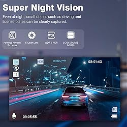 Miden 3-Channel Dash Cam