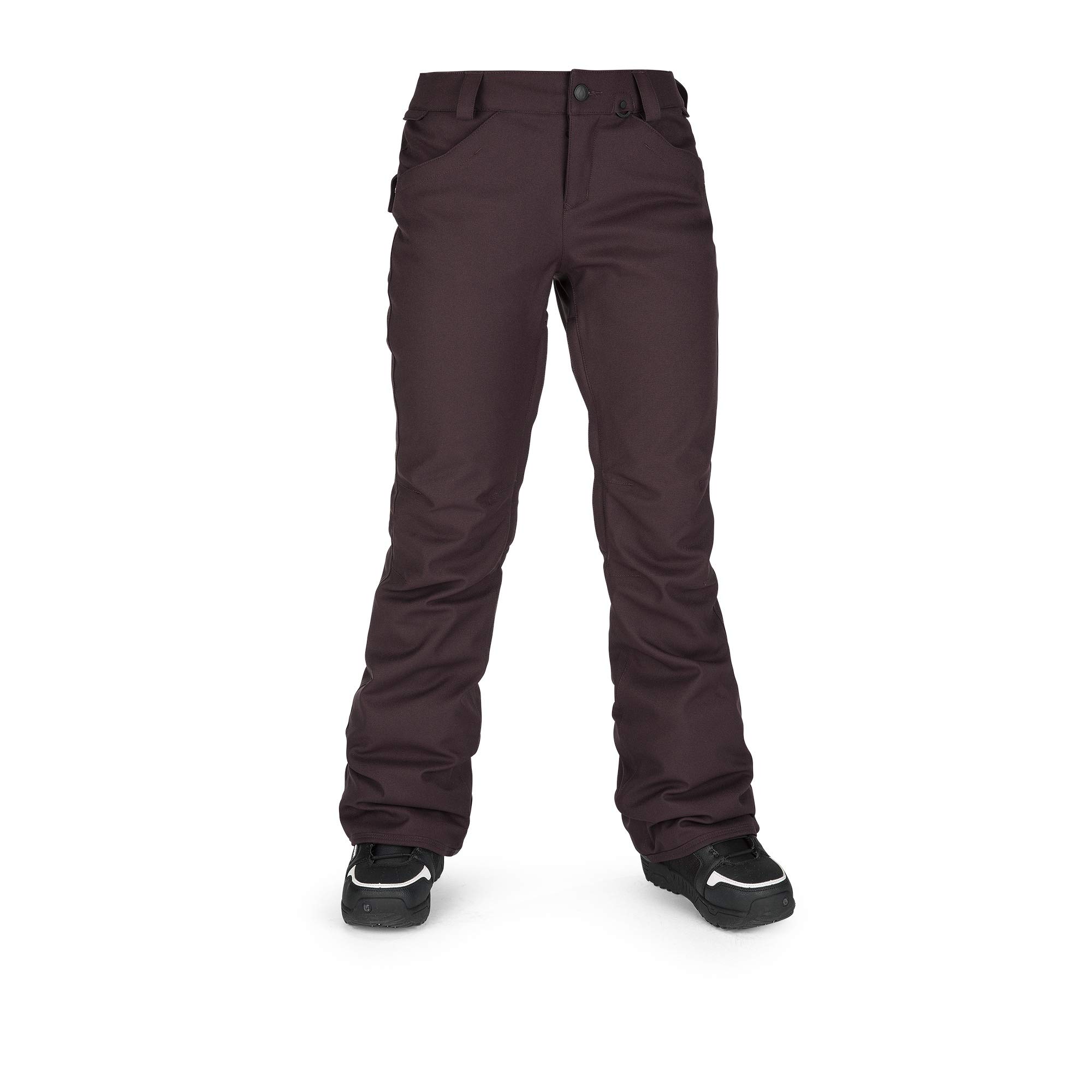Photo 1 of Volcom Junior's Grail 3D Stretch Snow Pant, Black RED, XL