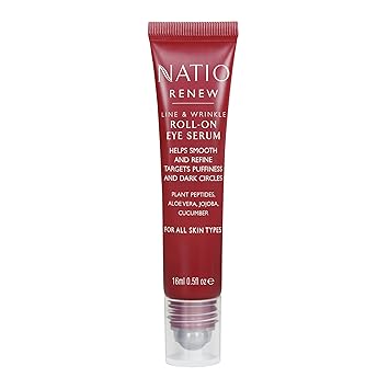 Natio Renew Line And Wrinkle Roll On Eye Serum 16ml Amazon In Beauty
