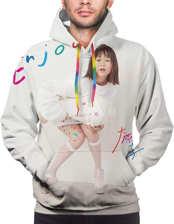 Amazon Co Jp 和風大原櫻子 6 カンガルーポケットメンズパーカー 春 秋 冬 クラシックなオールマッチスタイル 普段着に向くメンズ プルオーバースウェットシャツフード付きトップス で暖かく通気性があり 若々しい個性を示します 服 ファッション小物