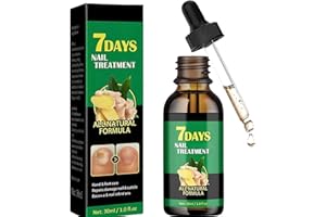 ASMAYSA Ginger Nail Strengthener for Damaged Nails, 1Pc Treatment Oil, Ginger Nail Serum for Cracked Nails, Hand & Foot Strengthener, Fingernail Repair for Split Toenail, 30ML