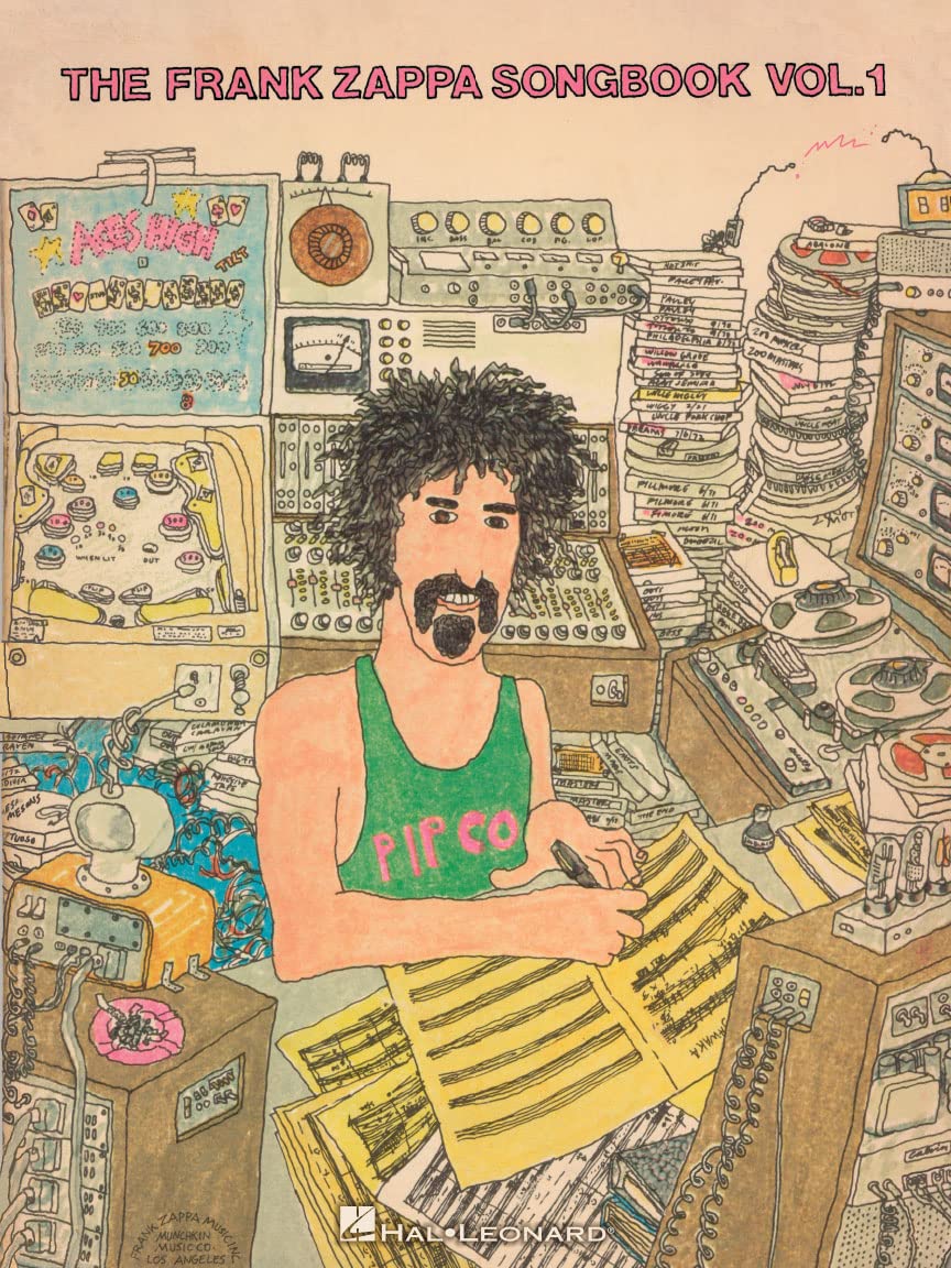 Frank Zappa Songbook - Vol. 1. Piano, Vocal And Guitar.
