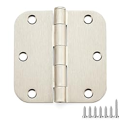 Ravinte 30 Pack Satin Nickel Door Hinges 3.5"x
