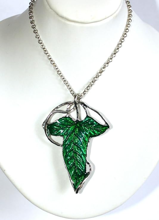 Lord of the Rings Aragorn Elven Green Leaf Sporting Brooch