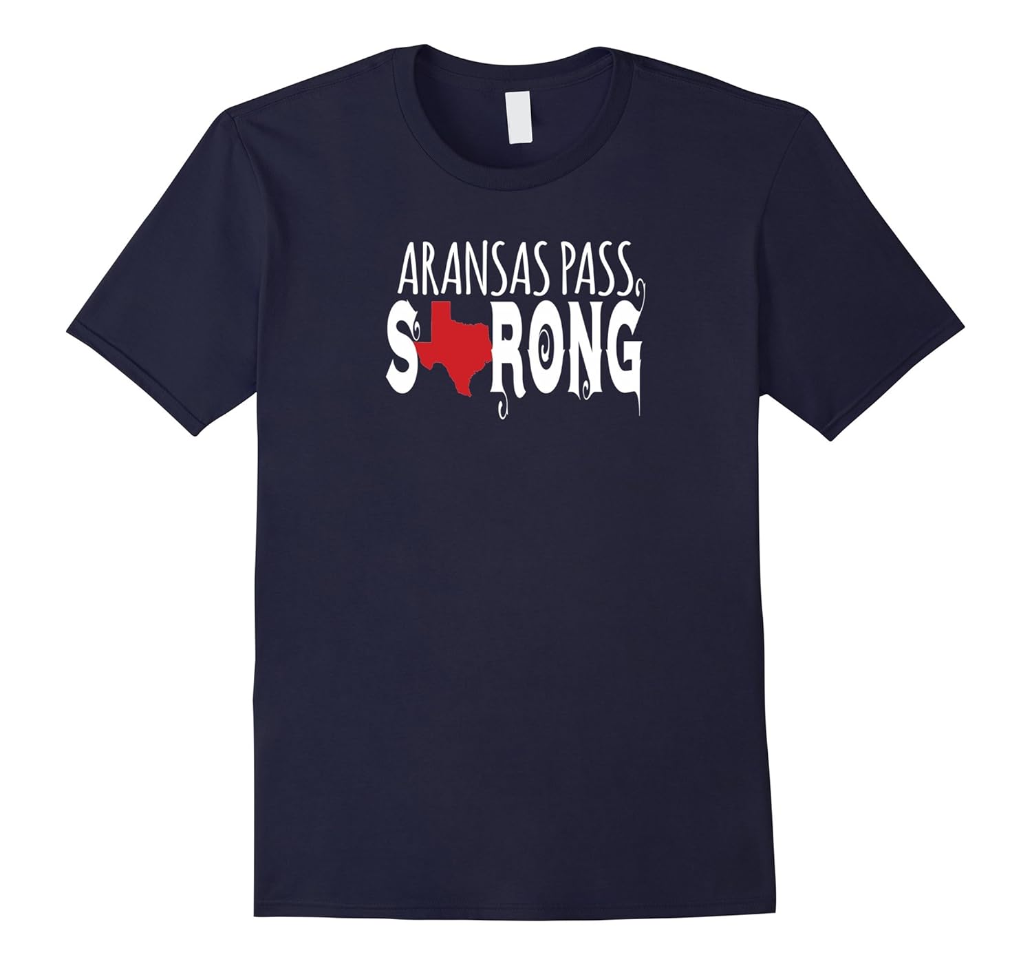 Houston Strong Texas Strong Tshirt, ARANSAS PASS Shirt-Rose