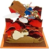 さんけい スタジオジブリmini 天空の城ラピュタ シータ救出 ノンスケール ペーパークラフト MP07-17