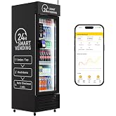 Smart Combo Vending Machine for Business with AI Technology Vending Machine for Sale, Card Reader &amp; App Control Refrigerated Commercial US-360