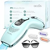 DEESS Laser Hair Removal for Women and Men, GP590PRO Fastest ICE Auto Cooling IPL Hair Removal Device, Safe & Painless, Long-Lasting Reduction of Body & Face Hair Regrowth, Home Use