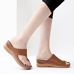 Aomigoct Sandals for Women Wedge Shoes: Comfortable
