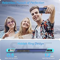Anqrp Hidden Series Galaxy S23 Case 5G,[Heat