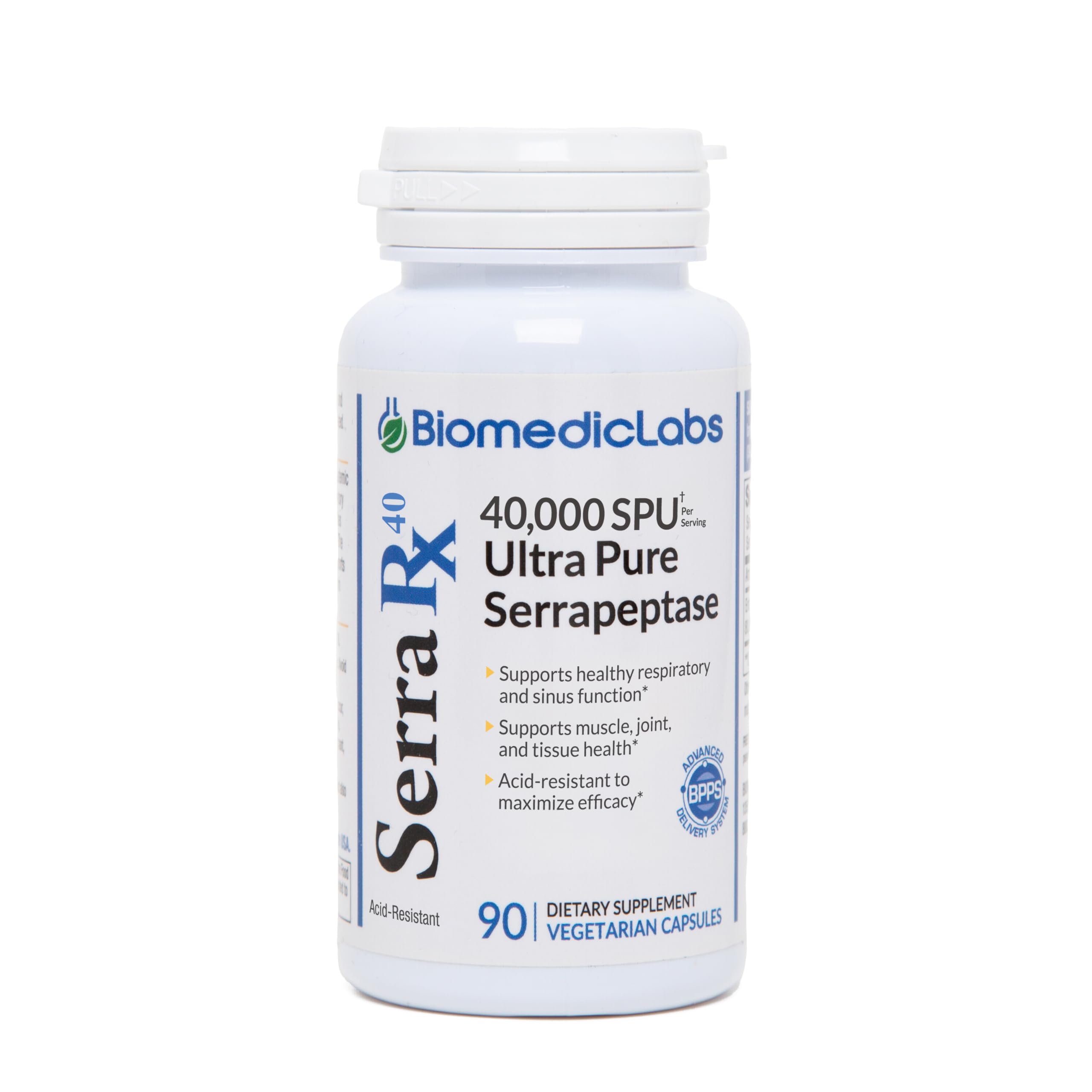 Serra-RX 40000 SPU Ultra Pure Serrapeptase