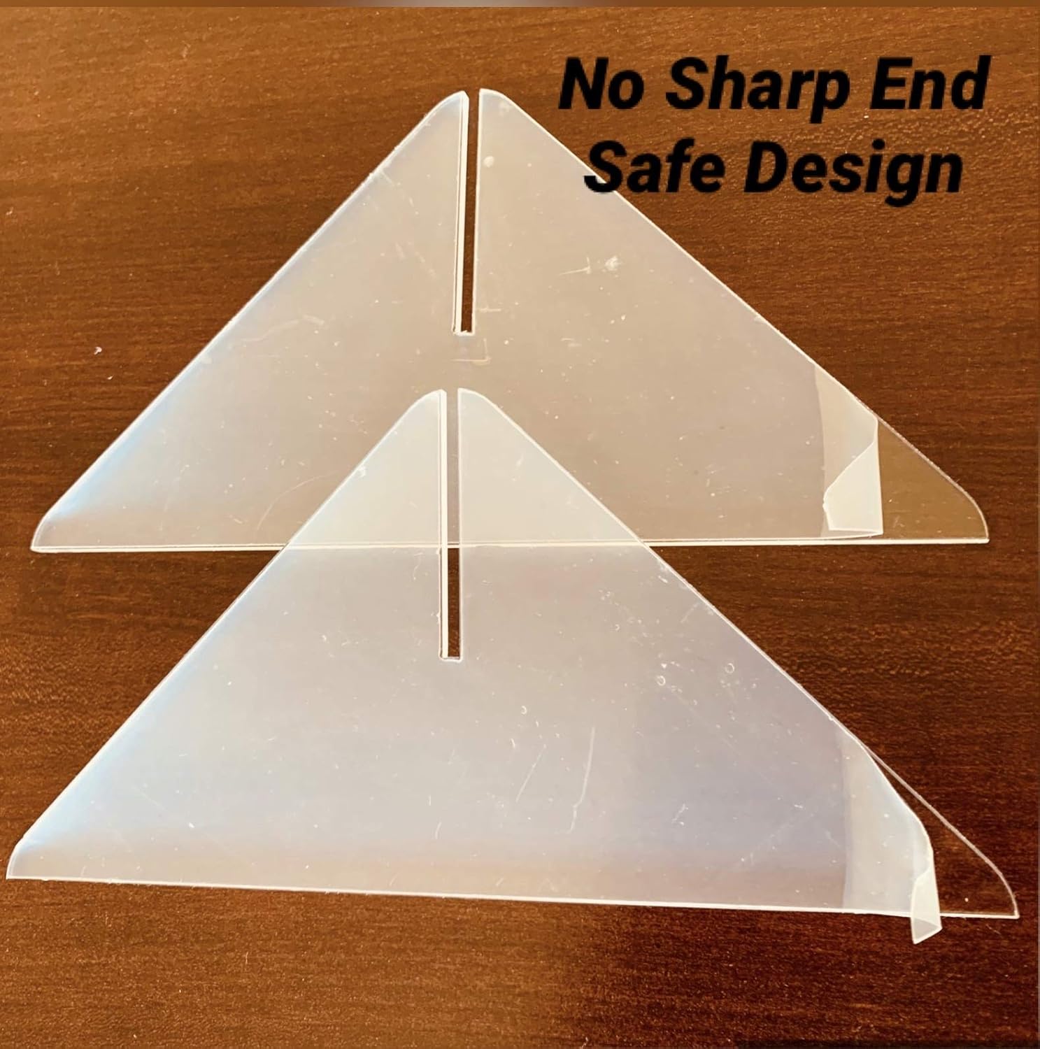 Portable Protection Acrylic Sneeze Guard/Plexiglass Shield for Office Desk, Countertop, Reception Table, Checkout Desk, Cashier Table Made in USA (24" W x 24" H): Kitchen & Dining