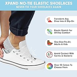 Xpand No Tie Shoelaces System with Elastic Laces