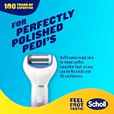 Dr. Scholl's ExpertCare 2-in-1 Electric Foot File, Dual Speed, Batteries view 3