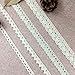 Cotton Ribbon Vintage Lace Trims Bridal Wedding Scalloped Edge Crochet Lace DIY Sewing Craft Supply 18 Yards Assorted (2 Yard Each)