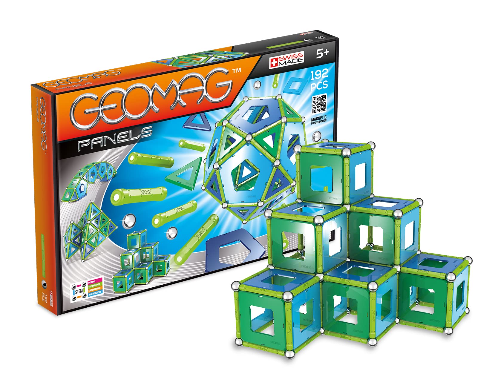 Geomag 464 Building and Construction Toys, 192 Pieces