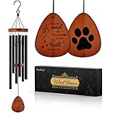 SteadStyle Pet Memorial Gifts for Dogs, Dog Memorial, Pet Memorial Wind Chime, Loss of a Dog Sympathy Gift, in Memory of Dogs Cats Gifts,Remembrance Bereavement Gift 25.5 in