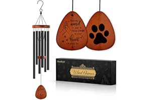 SteadStyle Pet Memorial Gifts for Dogs, Dog Memorial, Pet Memorial Wind Chime, Loss of a Dog Sympathy Gift, in Memory of Dogs Cats Gifts,Remembrance Bereavement Gift 25.5 in