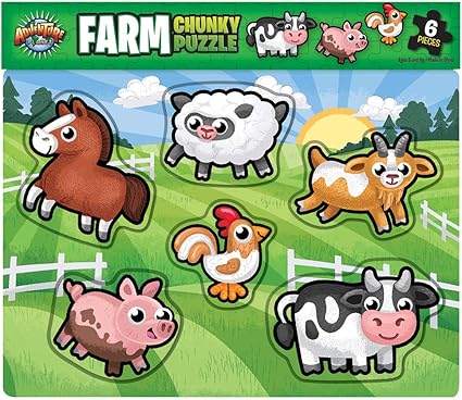 chunky farm animals