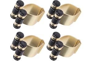 Alomejor Pool Cue Clamp/Holder Durable Billiards Stick Holder for Professional Use 4pcs Hanging Wall Mount Pool Stick