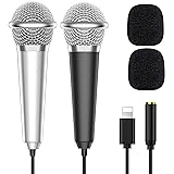 2PCS Mini Microphone for iPhone iPad Small ASMR