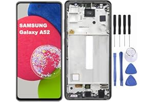 For Samsung Galaxy A52 5G LCD Screen Replacement,LCD Display Touch Screen Digitizer Assembly with Repair Tools, Compatible wi