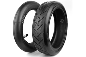 Walshen 8.5 Tire Tube 50/75-6.1 Scooter Tire Replacement for Gorax/Xiaomi Electric Scooter,8.5 Inner Tyre, Thickened 8.5x2 Front Rear Pneumatic Tire and Tubes（1 Set）